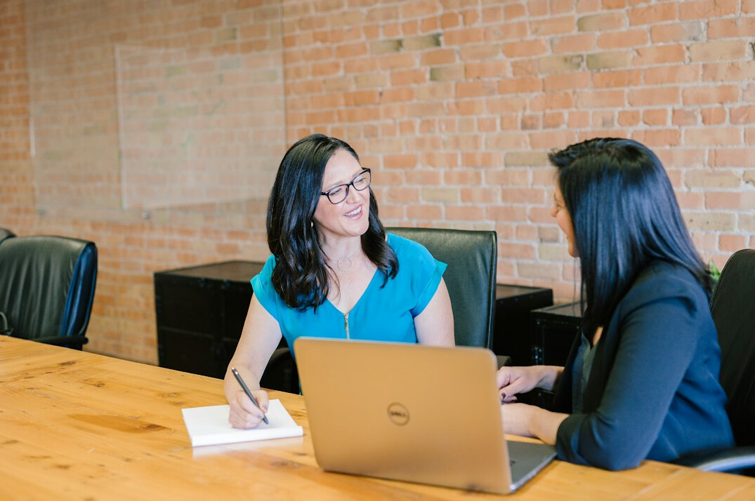 client listening to advisor